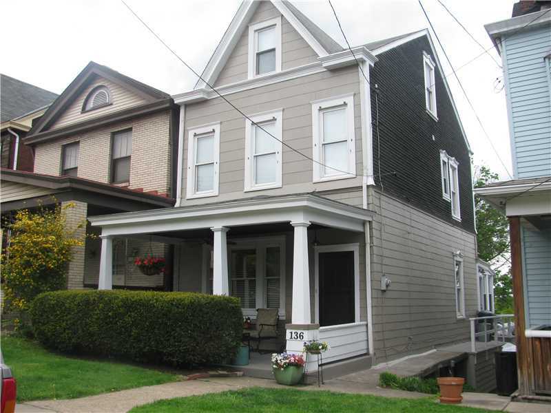 Property Photo:  136 Cohassett Street  PA 15211 