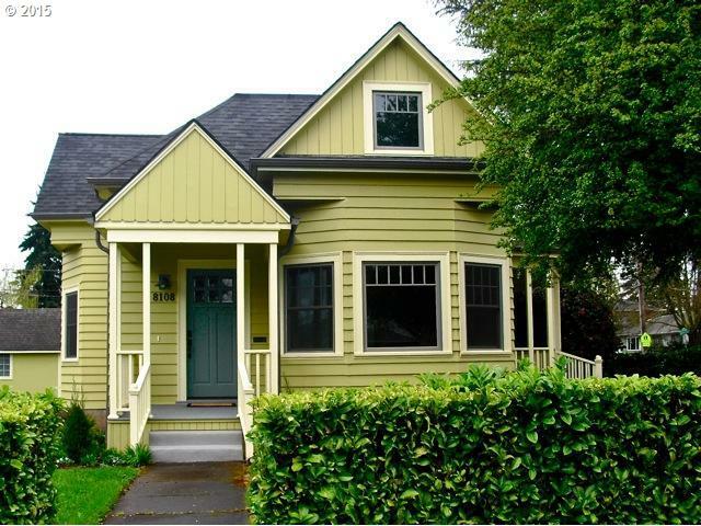 Property Photo: 8108 N Portsmouth Ave OR 97203