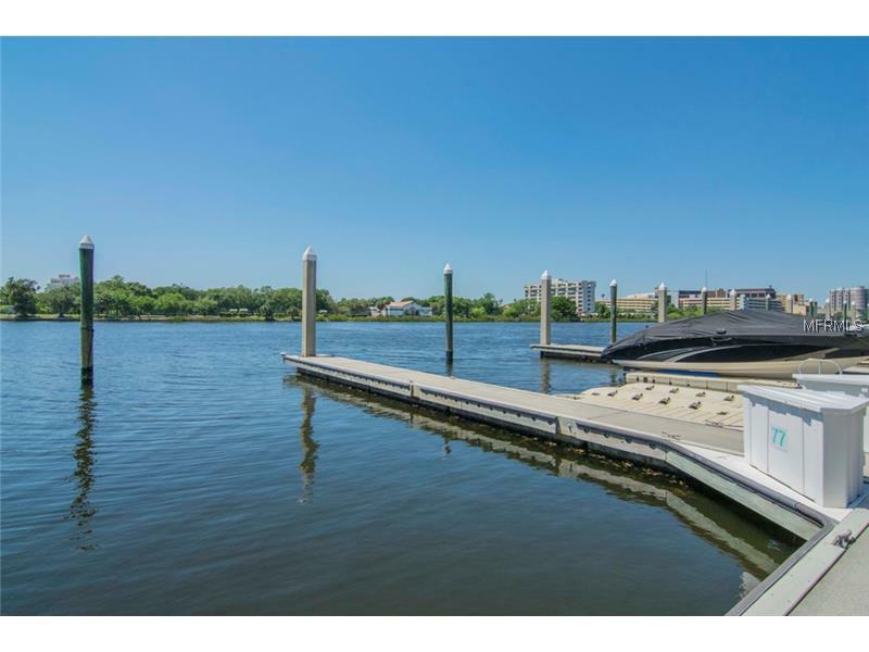 Property Photo:  77 Harbour Island Marina Boat Slip 77  FL 33602 