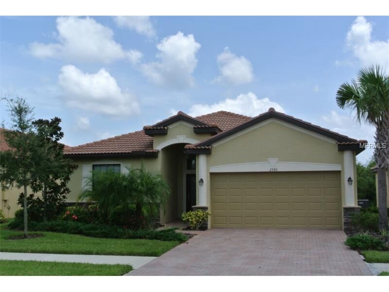Property Photo: 2743 Arugula Drive FL 34289