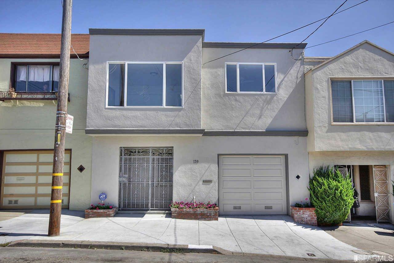 Property Photo:  139 Colby Street  CA 94134 