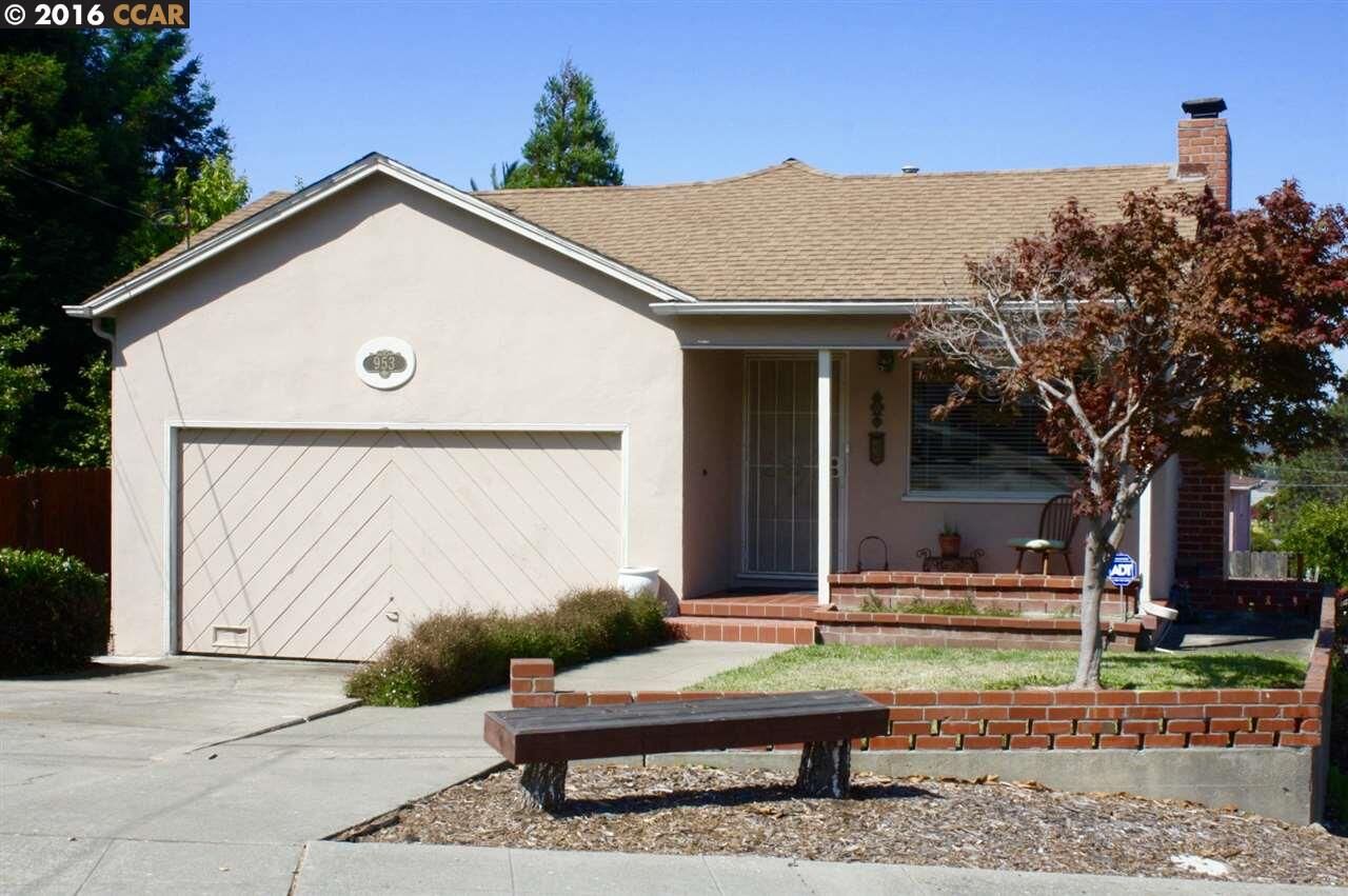 Property Photo:  953 Sonoma St  CA 94805 