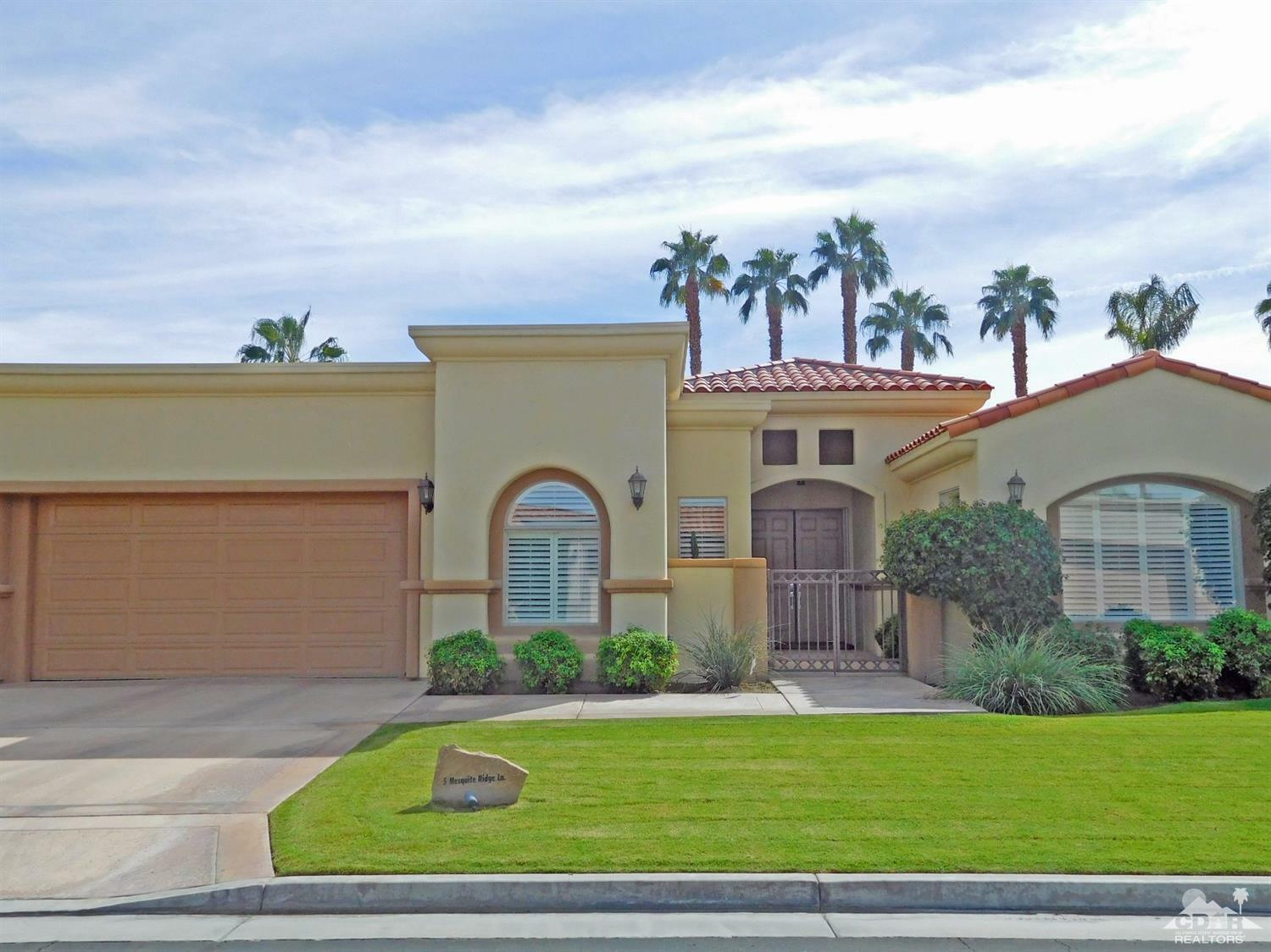 Property Photo: 5 Mesquite Ridge Lane CA 92270