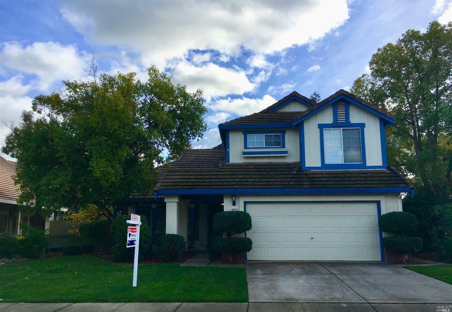 Property Photo: 436 Harvest Circle CA 95687