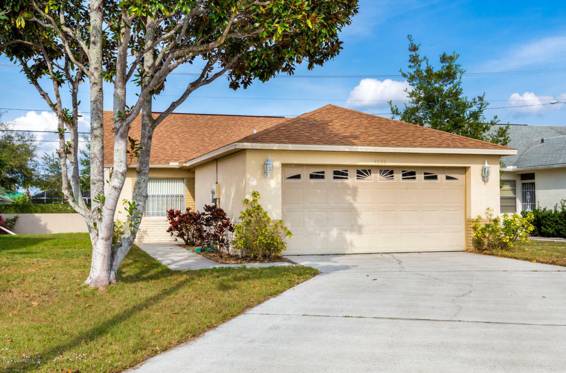 Property Photo: 4026 Marlberry Lane FL 32901