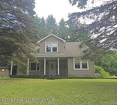 Property Photo:  310 Drinker Tpk Road  PA 18424 