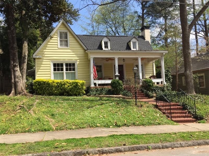 Property Photo: 1837 Flagler Avenue NE 30309