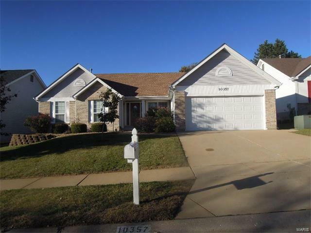 Property Photo: 10357 Topaz Spring MO 63123
