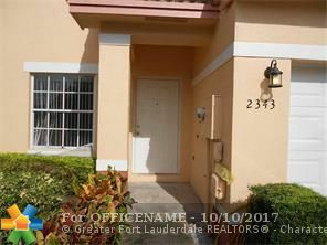 Property Photo:  2343 SW 87th Ter 2343  FL 33025 