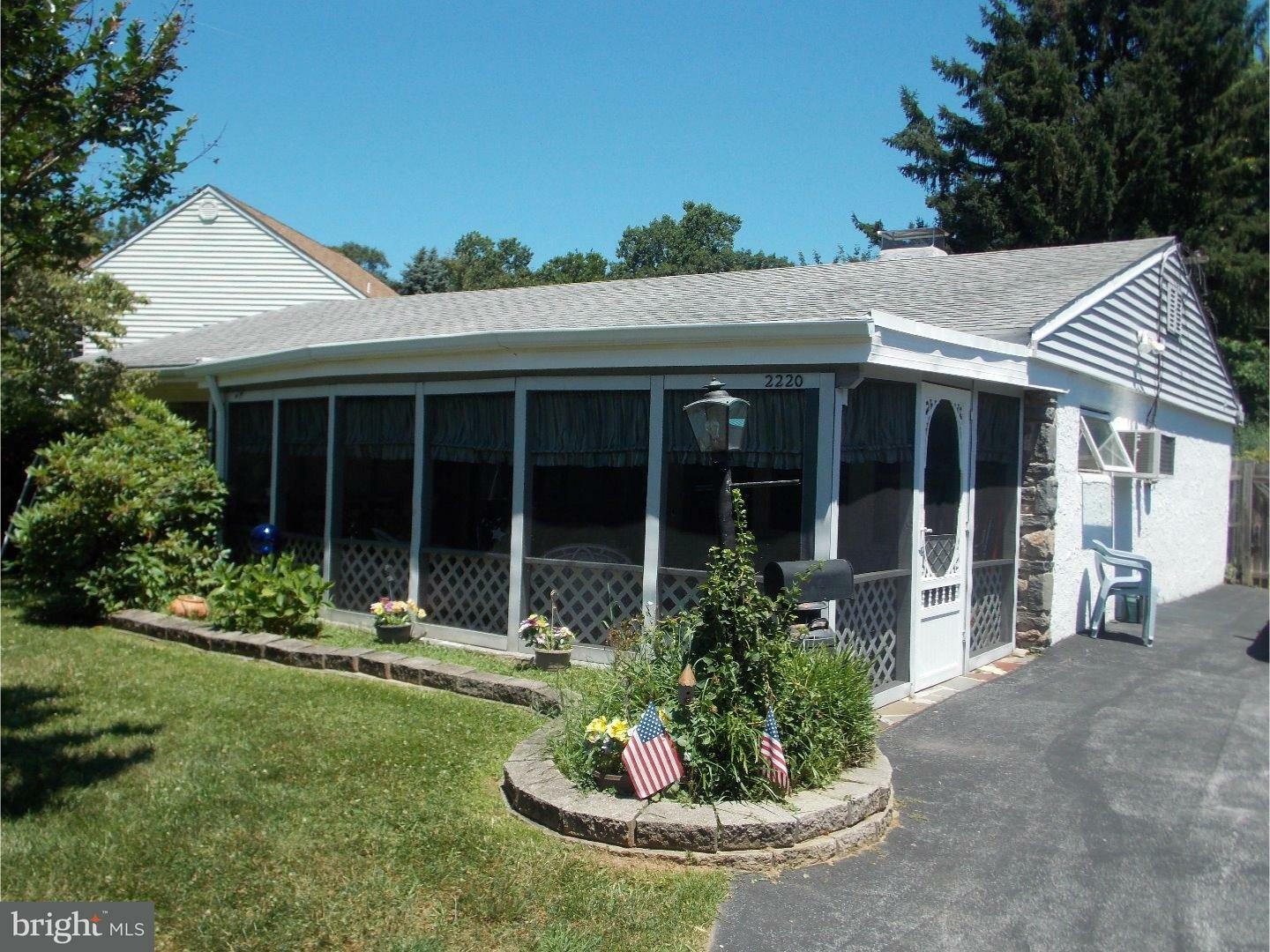 Property Photo: 2220 Windsor Circle PA 19008