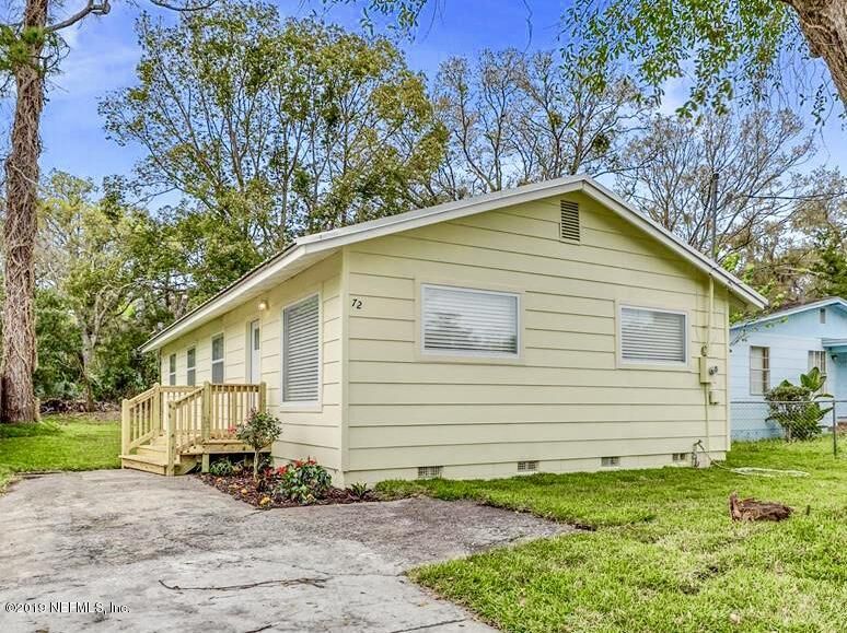 Property Photo: 72 N Whitney Street FL 32084