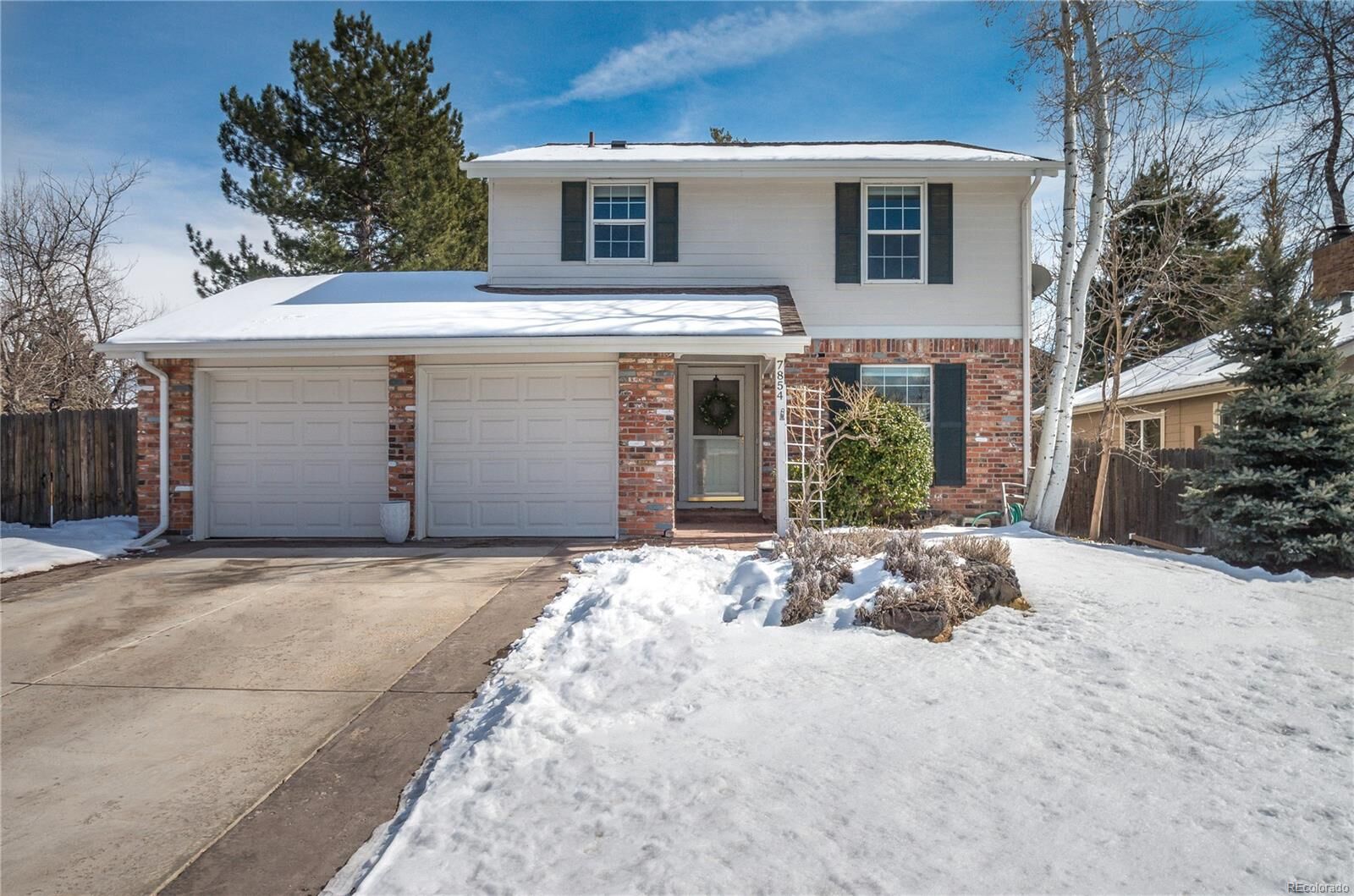 Property Photo: 7854 South Ulster Street CO 80112