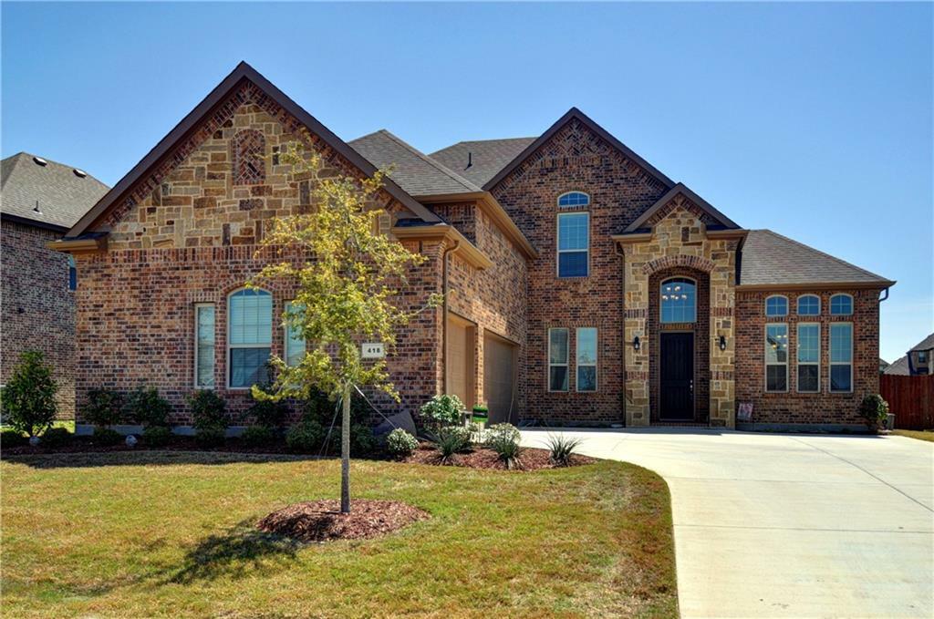 Property Photo:  418 Double Creek Drive  TX 76065 