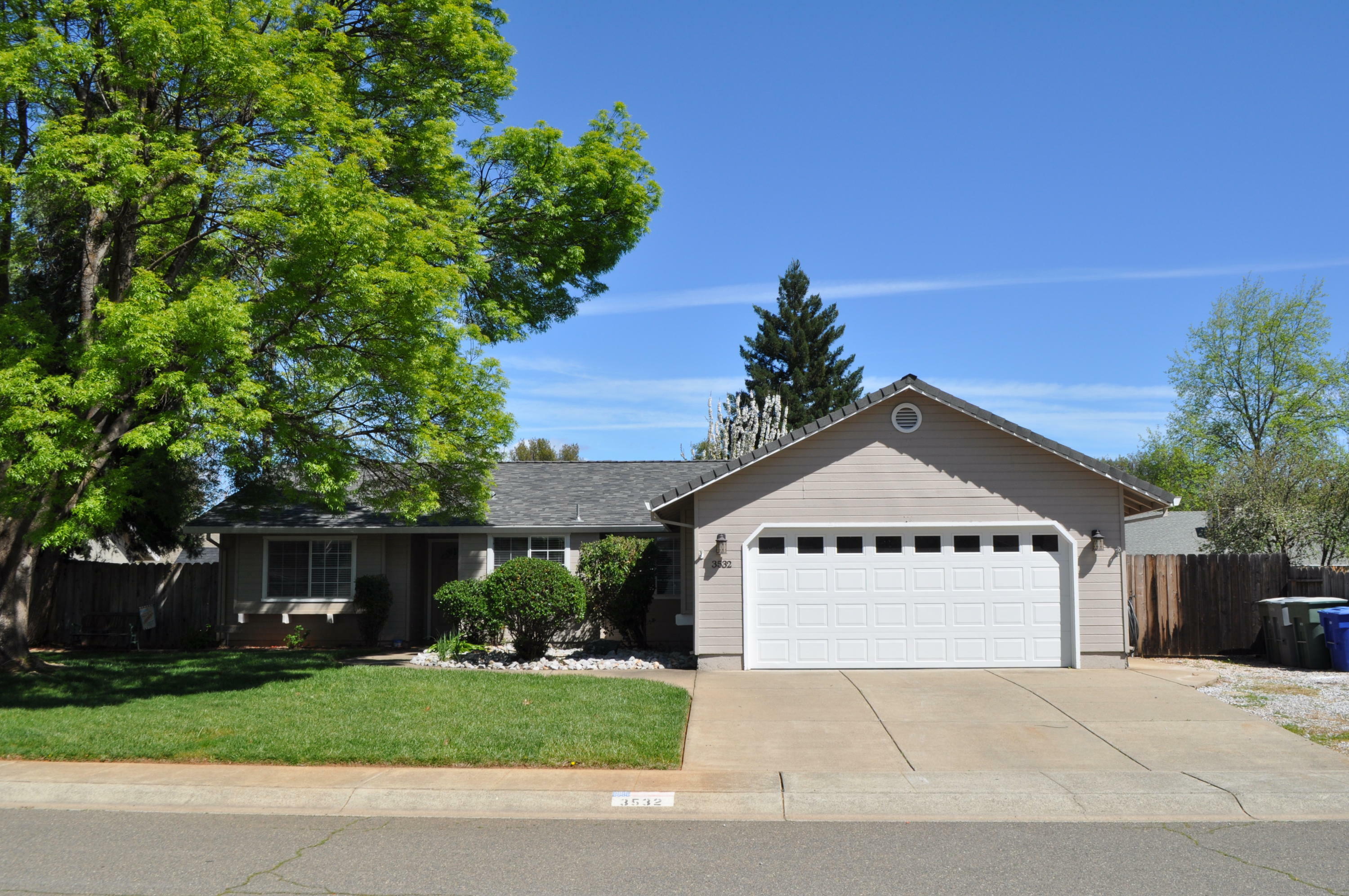 Property Photo:  3532 Bridger Drive  CA 96002 