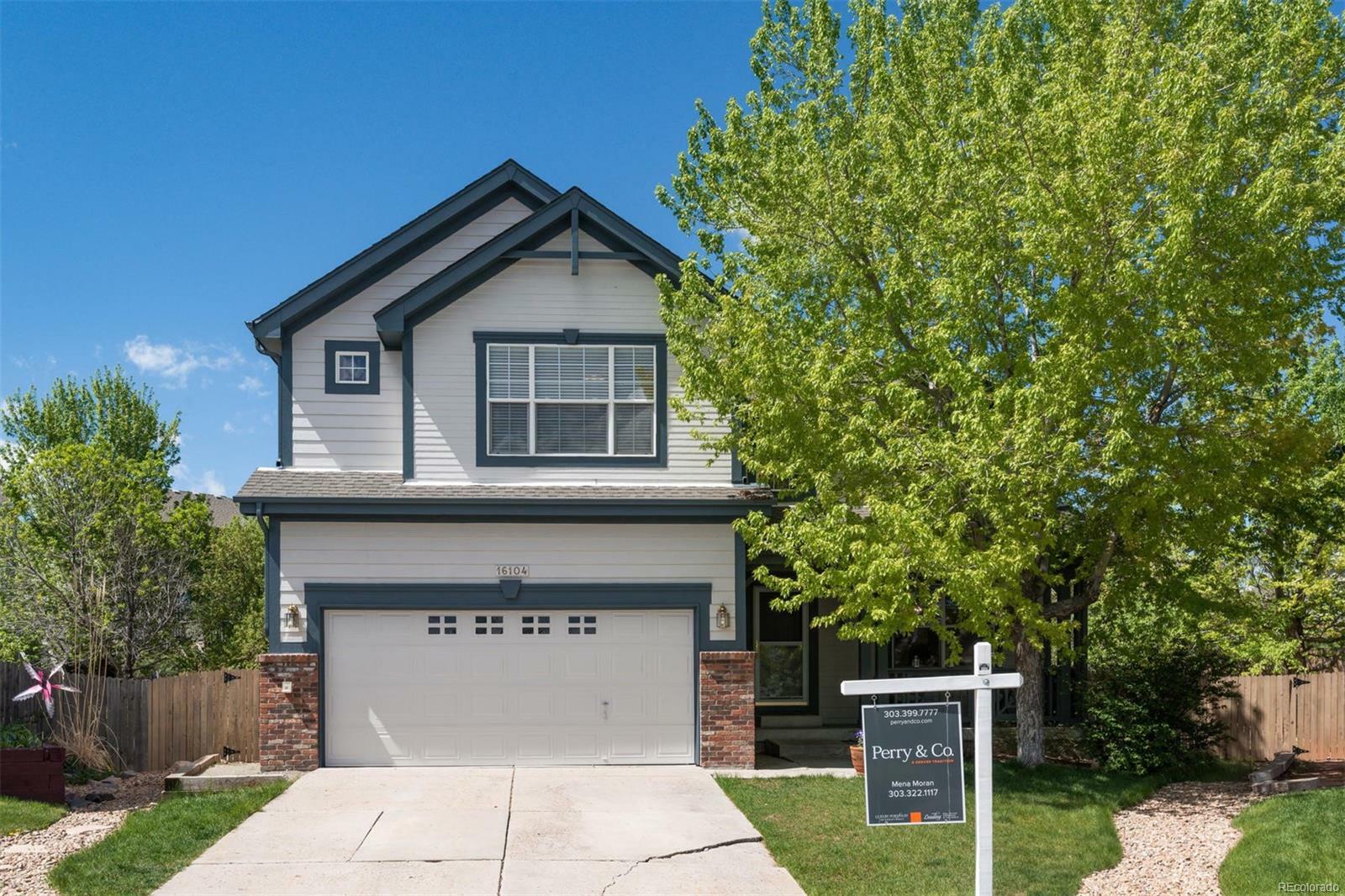 Property Photo: 16104 E Whooping Crane Place CO 80134