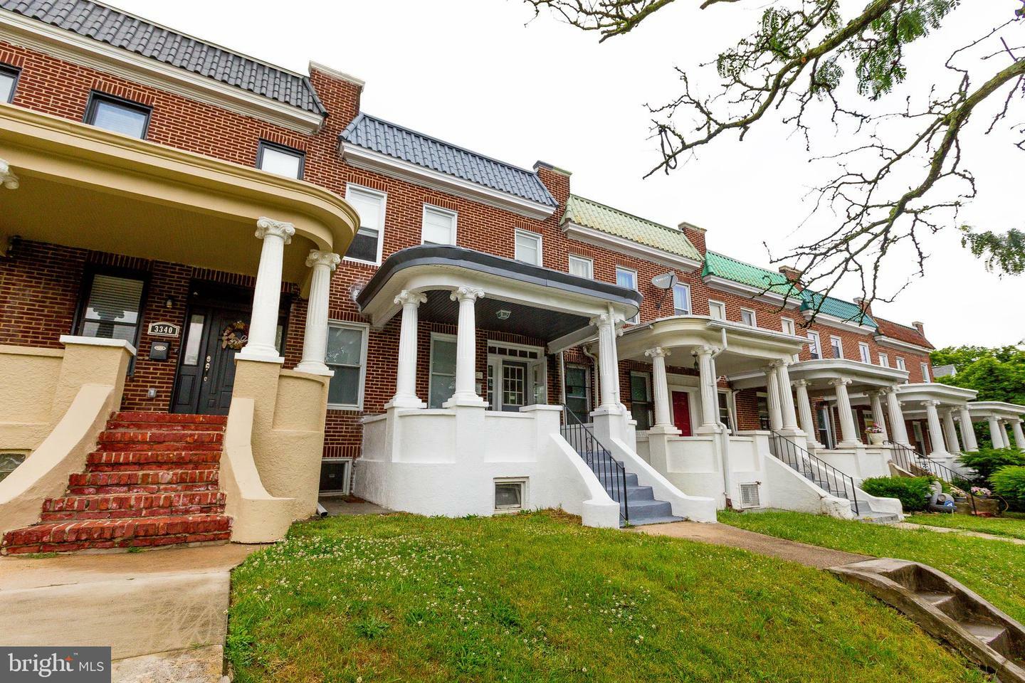 Property Photo: 3338 Piedmont Avenue MD 21216