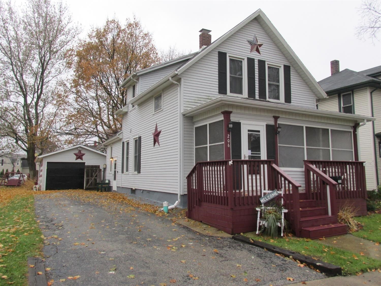 Property Photo: 206 Walker Street IN 46350