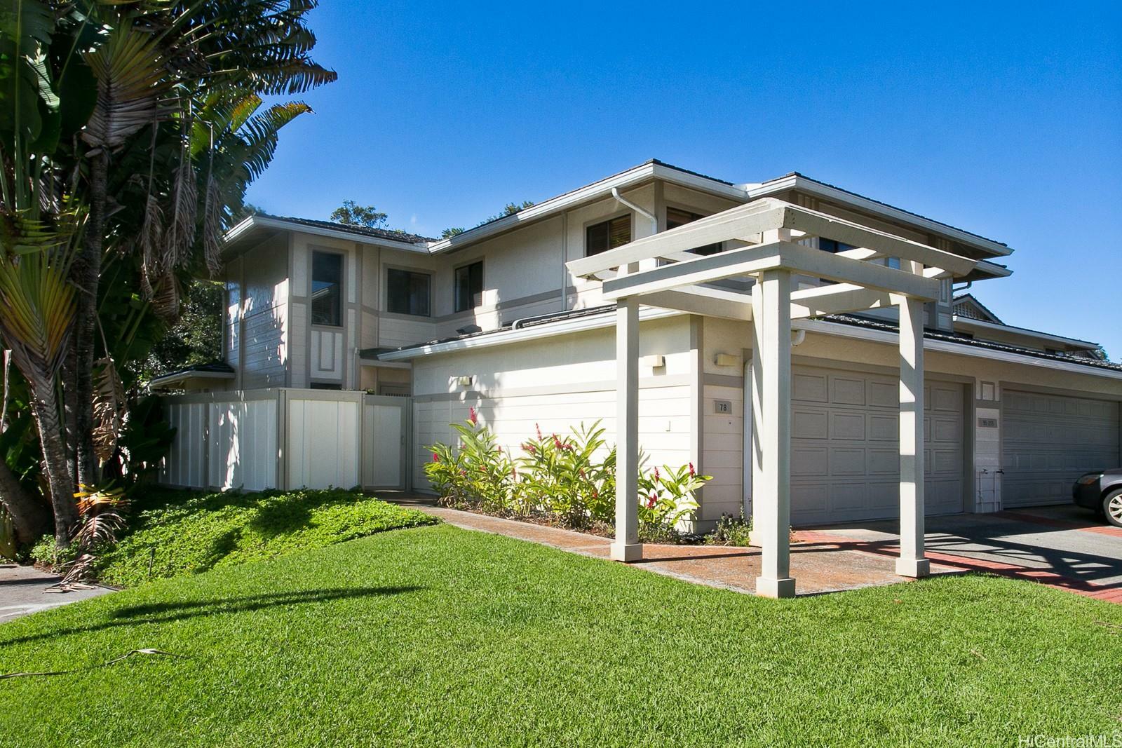 Property Photo:  95-255 Waioleka Street 78  HI 96789 