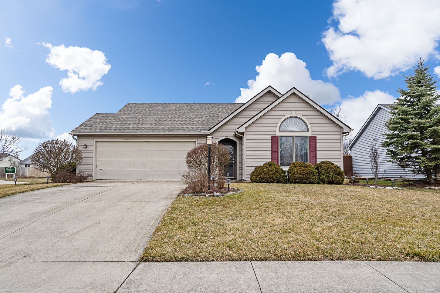 Property Photo:  9303 Black Diamond Place  IN 46835 