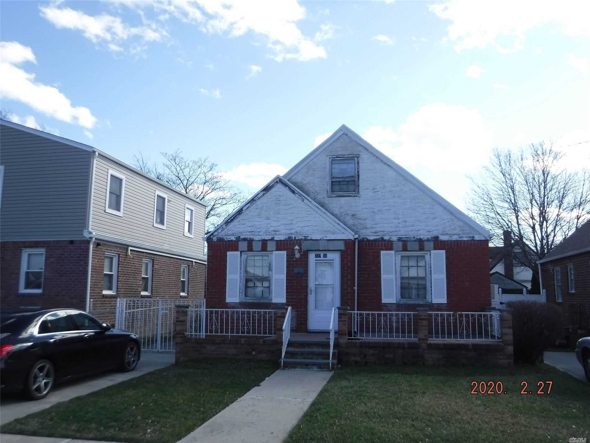 Property Photo: 227-50 114th Road NY 11411
