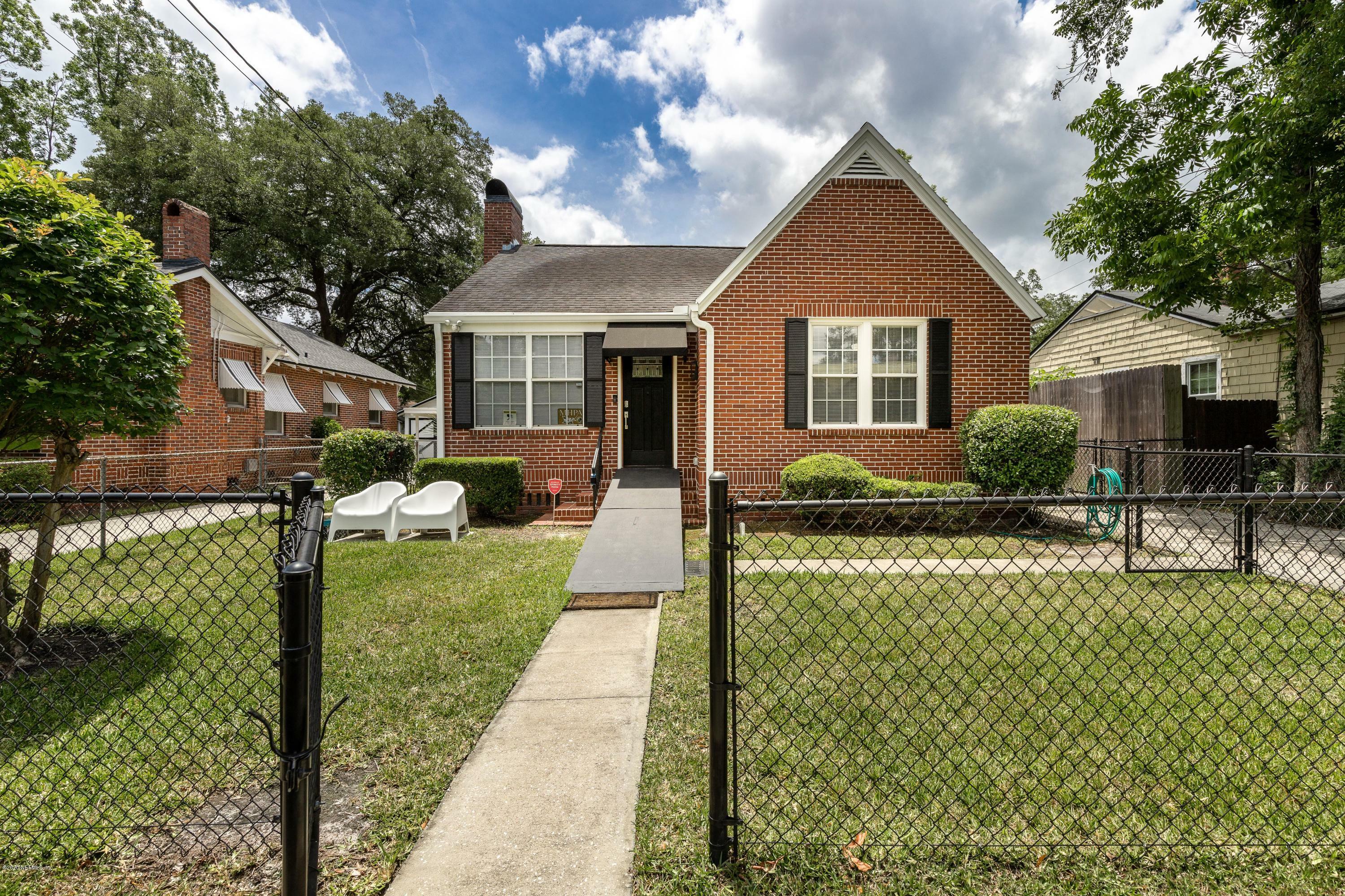 Property Photo:  4652 College Street  FL 32205 