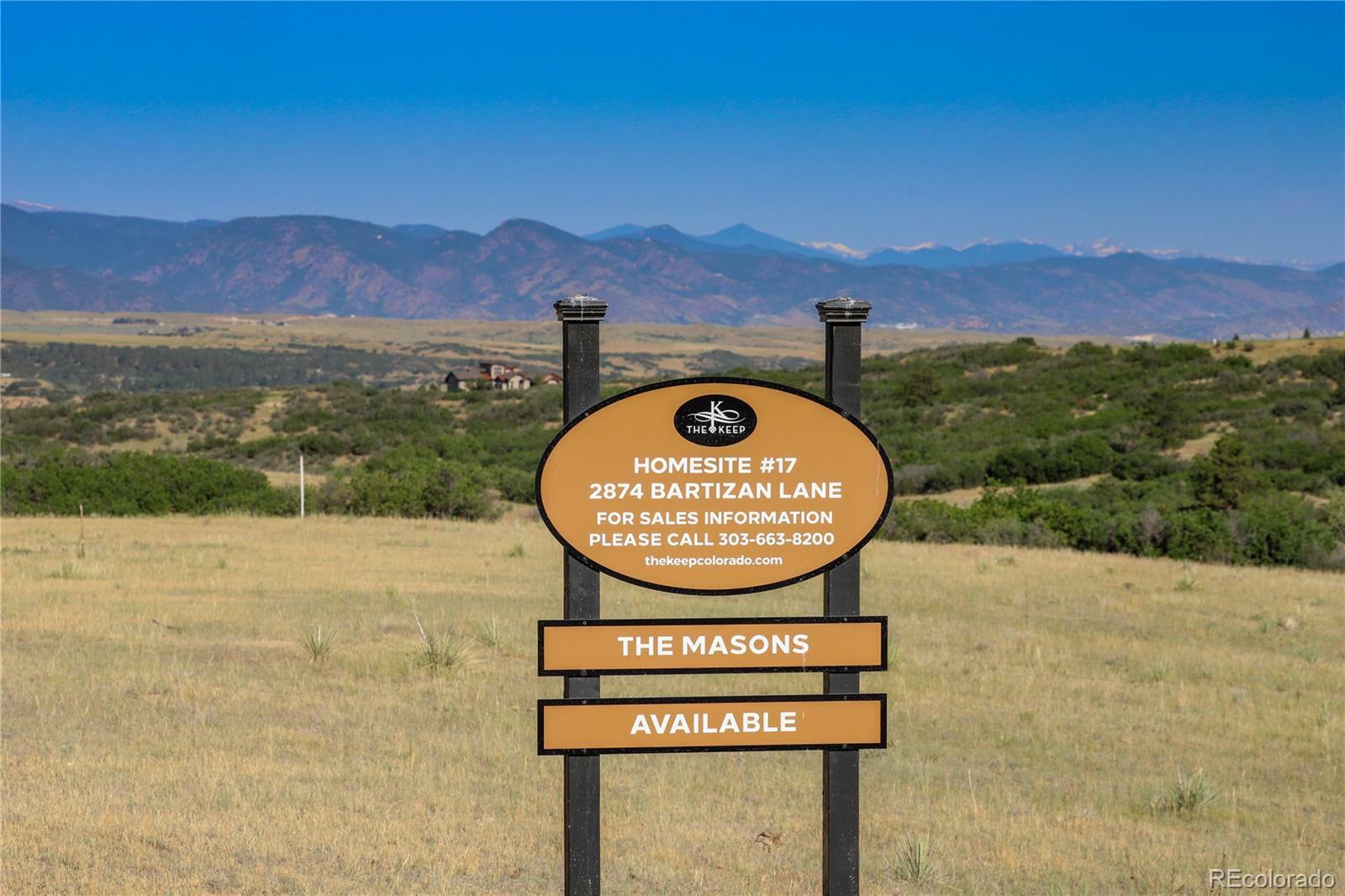 Property Photo:  2874 Bartizan Lane  CO 80135 