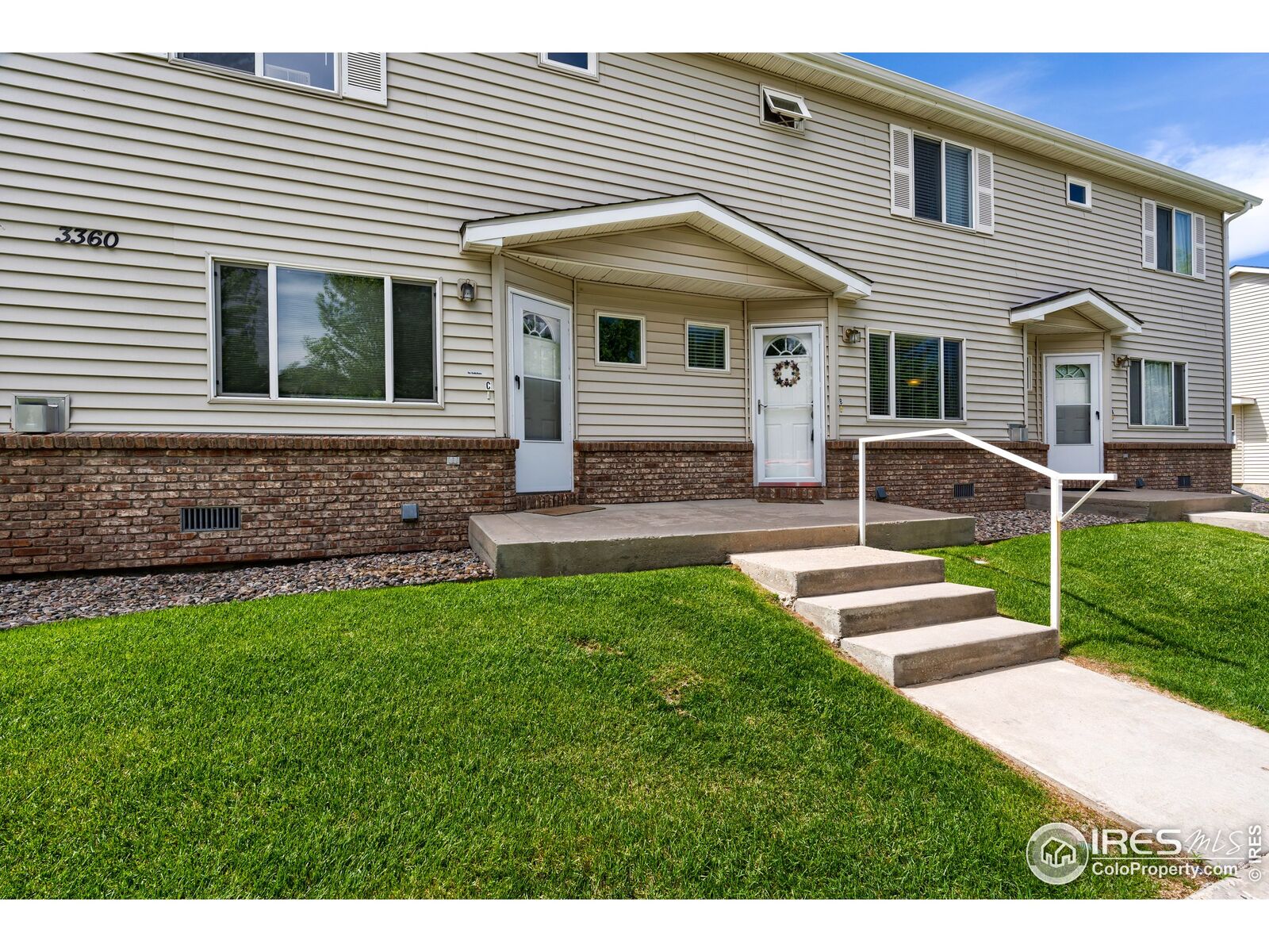 Property Photo: 3360 Saratoga St B CO 80549