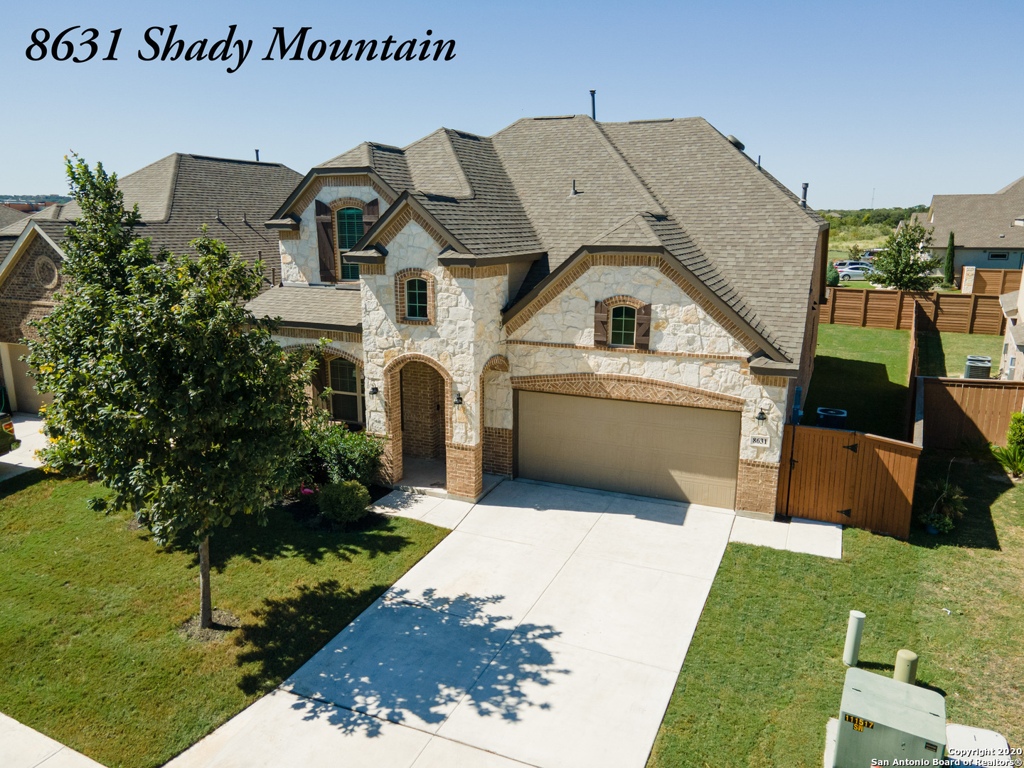 Property Photo:  8631 Shady Mtn  TX 78254 