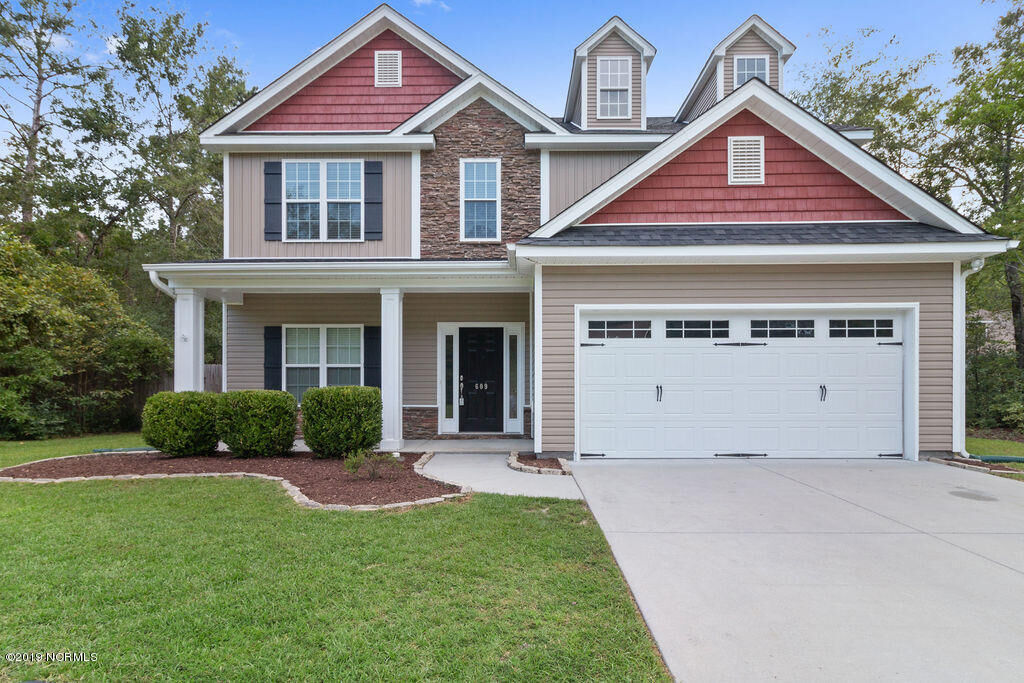 Property Photo:  609 Weeping Willow Lane  NC 28540 