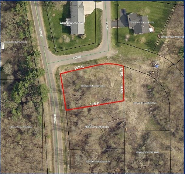 Property Photo: Lot 71 105th St WI 54703