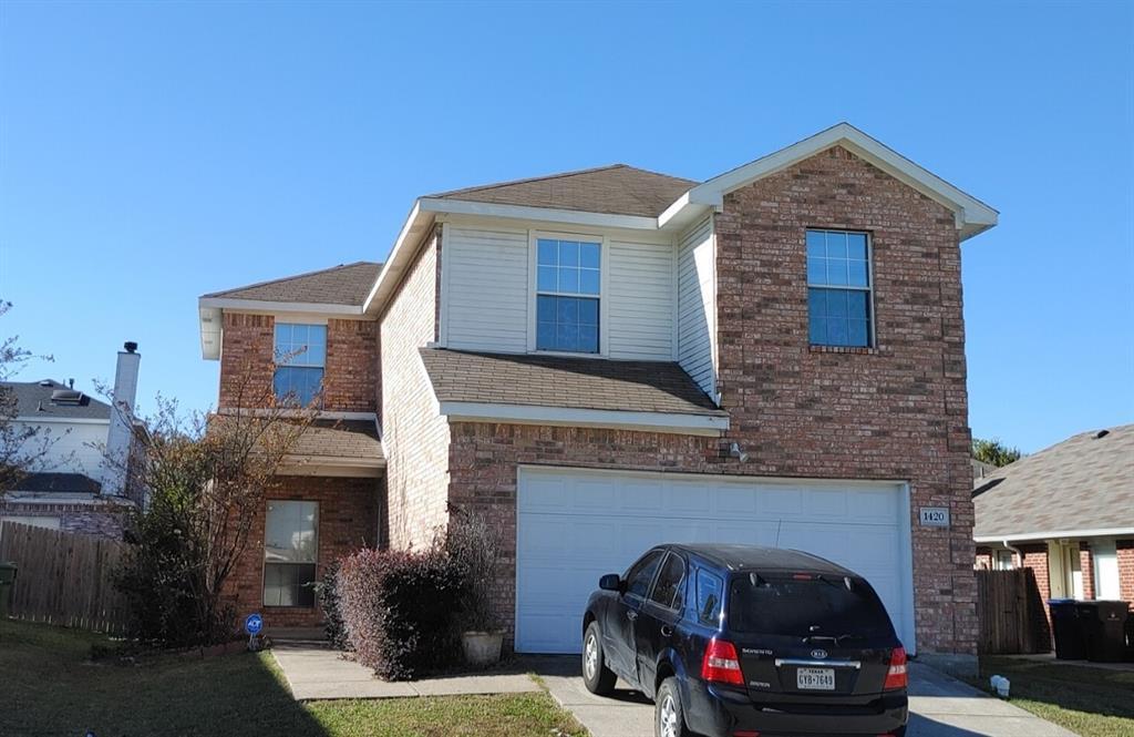 Property Photo: 1420 Deville Circle TX 75043