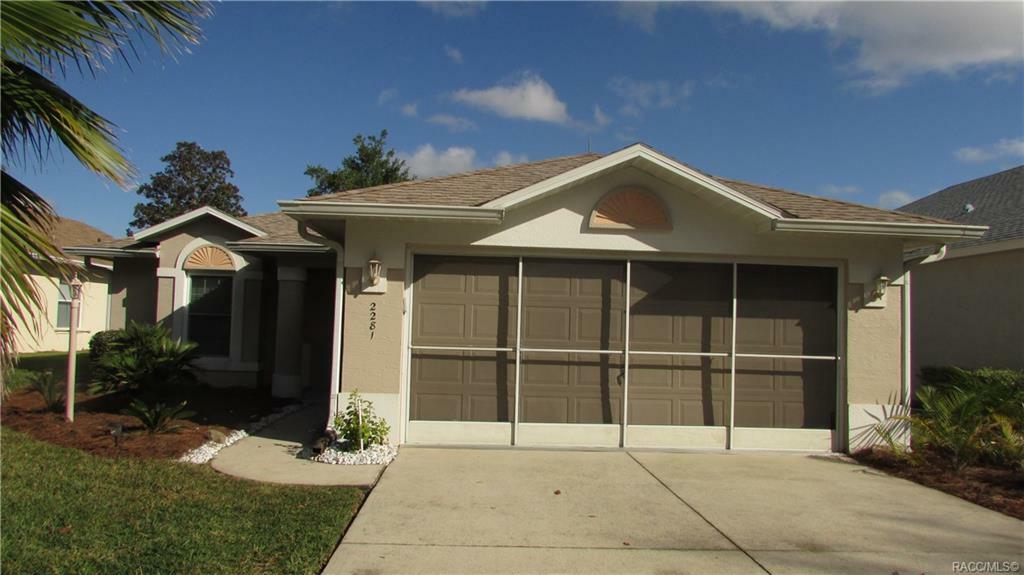 Property Photo:  2281 N Brentwood Circle  FL 34461 