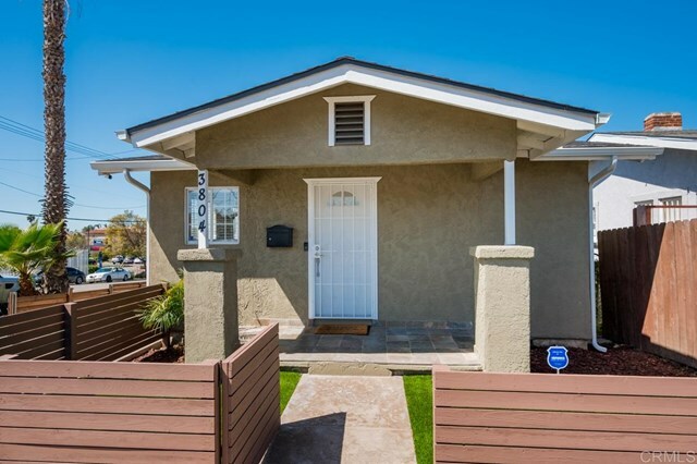 Property Photo: 3804 39th Street CA 92105