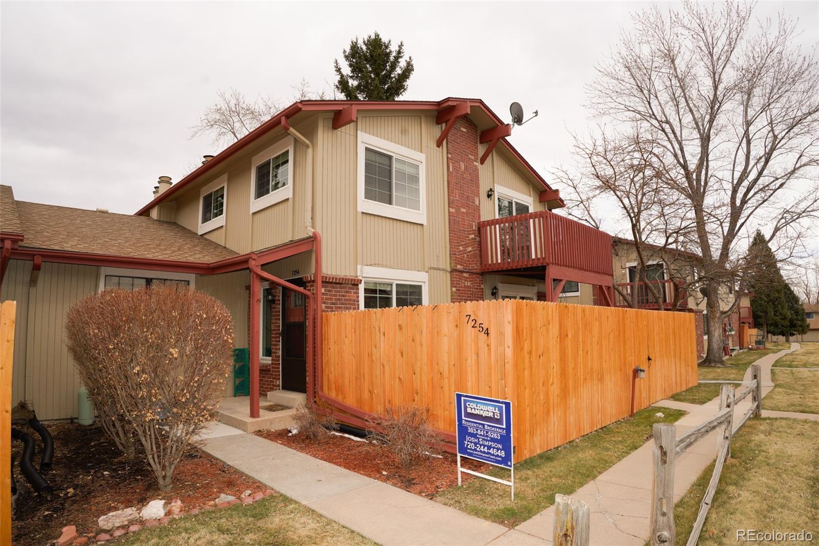 Property Photo: 7254 W Portland Avenue CO 80128