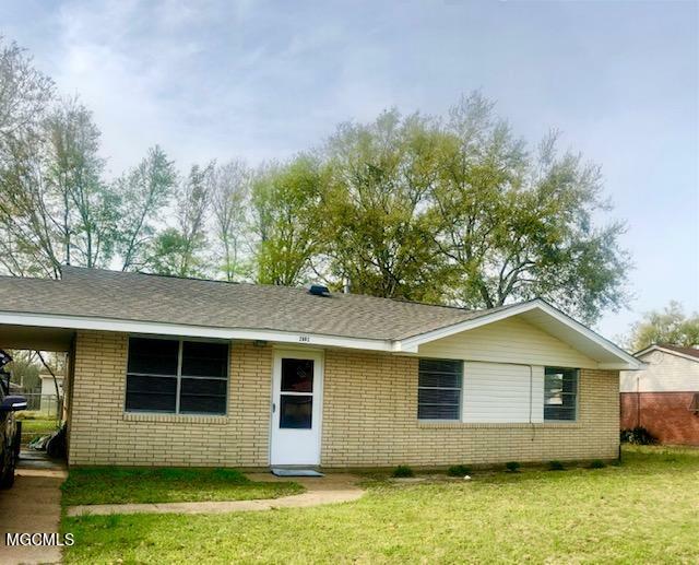 Property Photo: 2602 Demaret Drive MS 39507