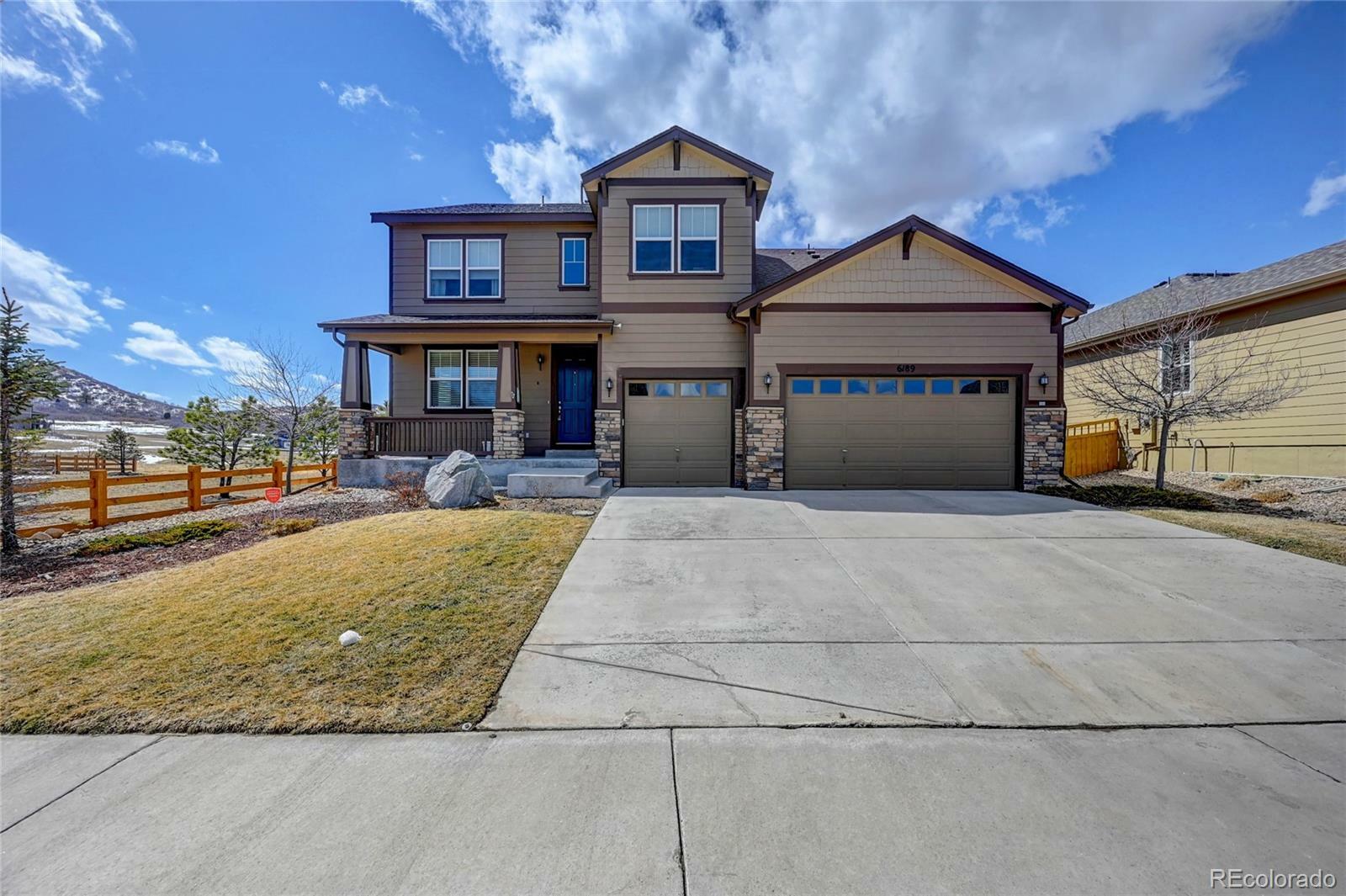 Property Photo: 6189 Hoofbeat Place CO 80108