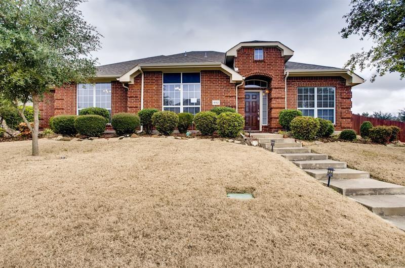 Property Photo: 602 Lone Rider Court TX 75087