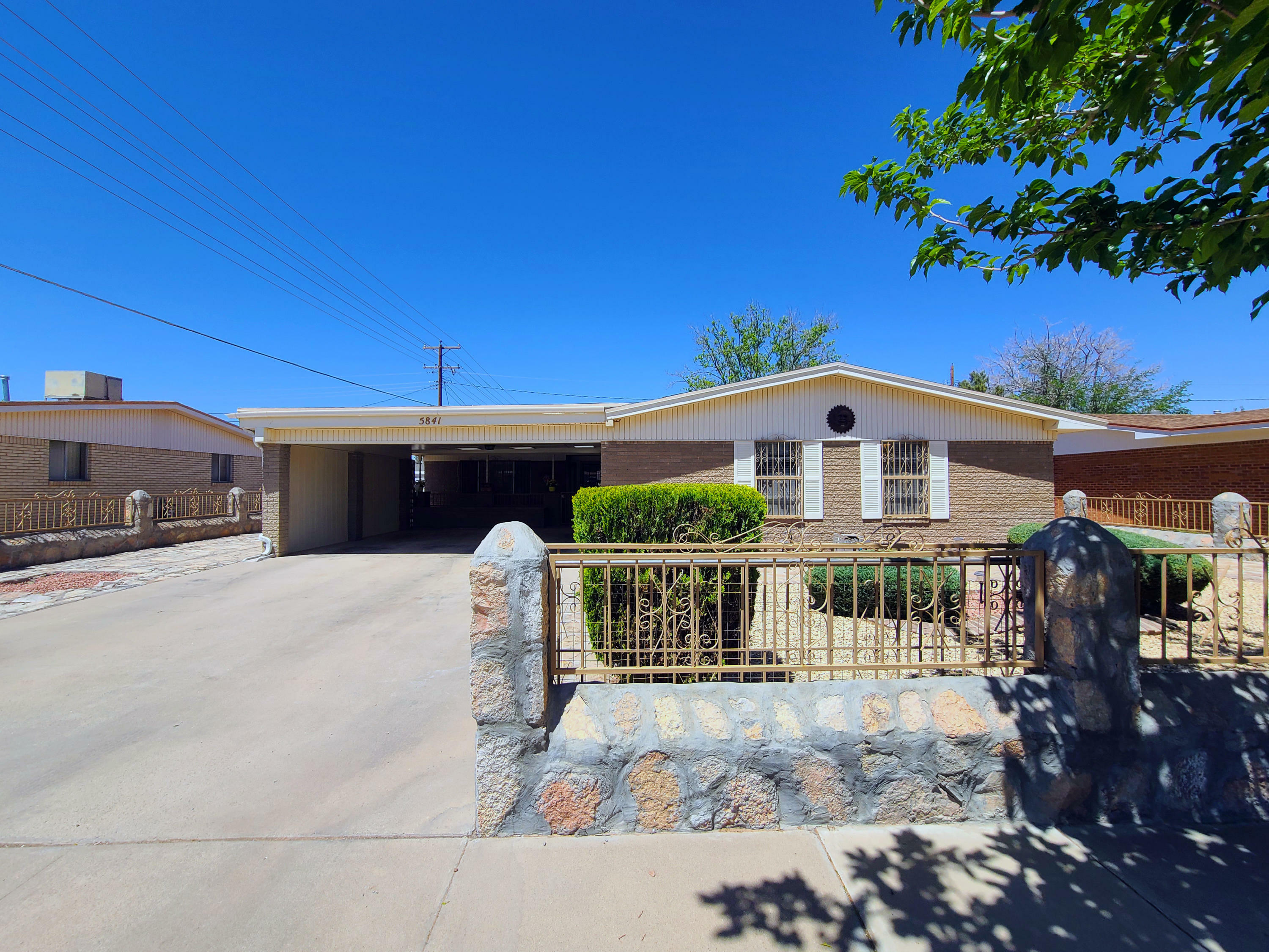 Property Photo: 5841 Sturgeon Drive TX 79924