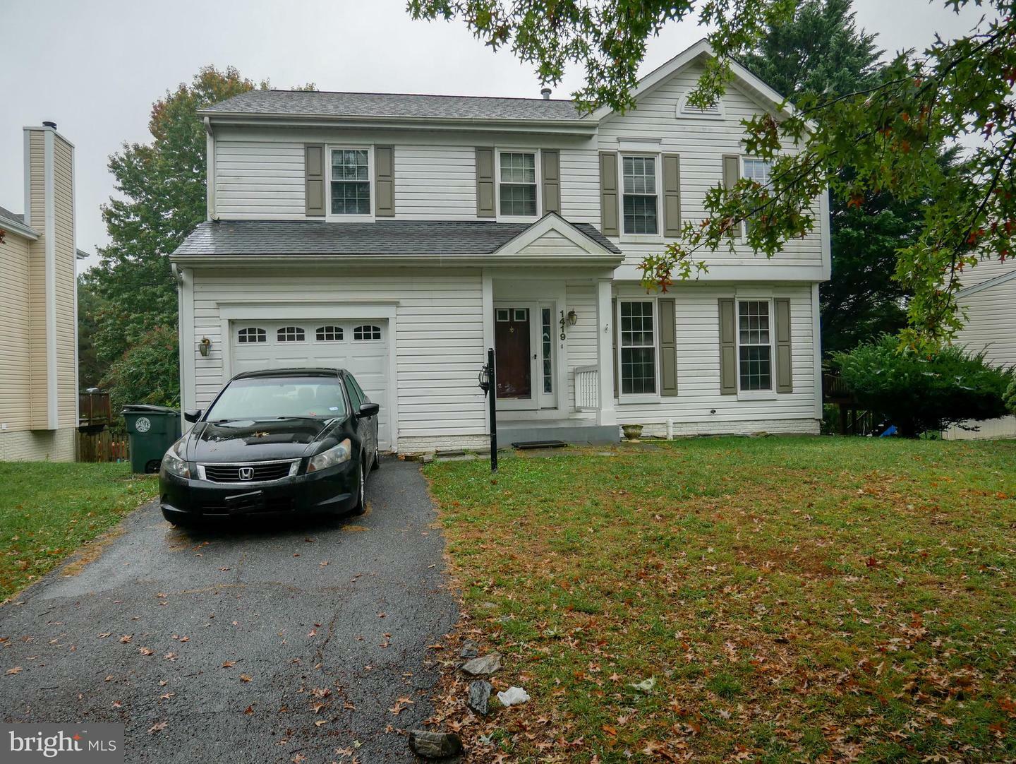 Property Photo: 1419 Willow Oak Drive MD 21701