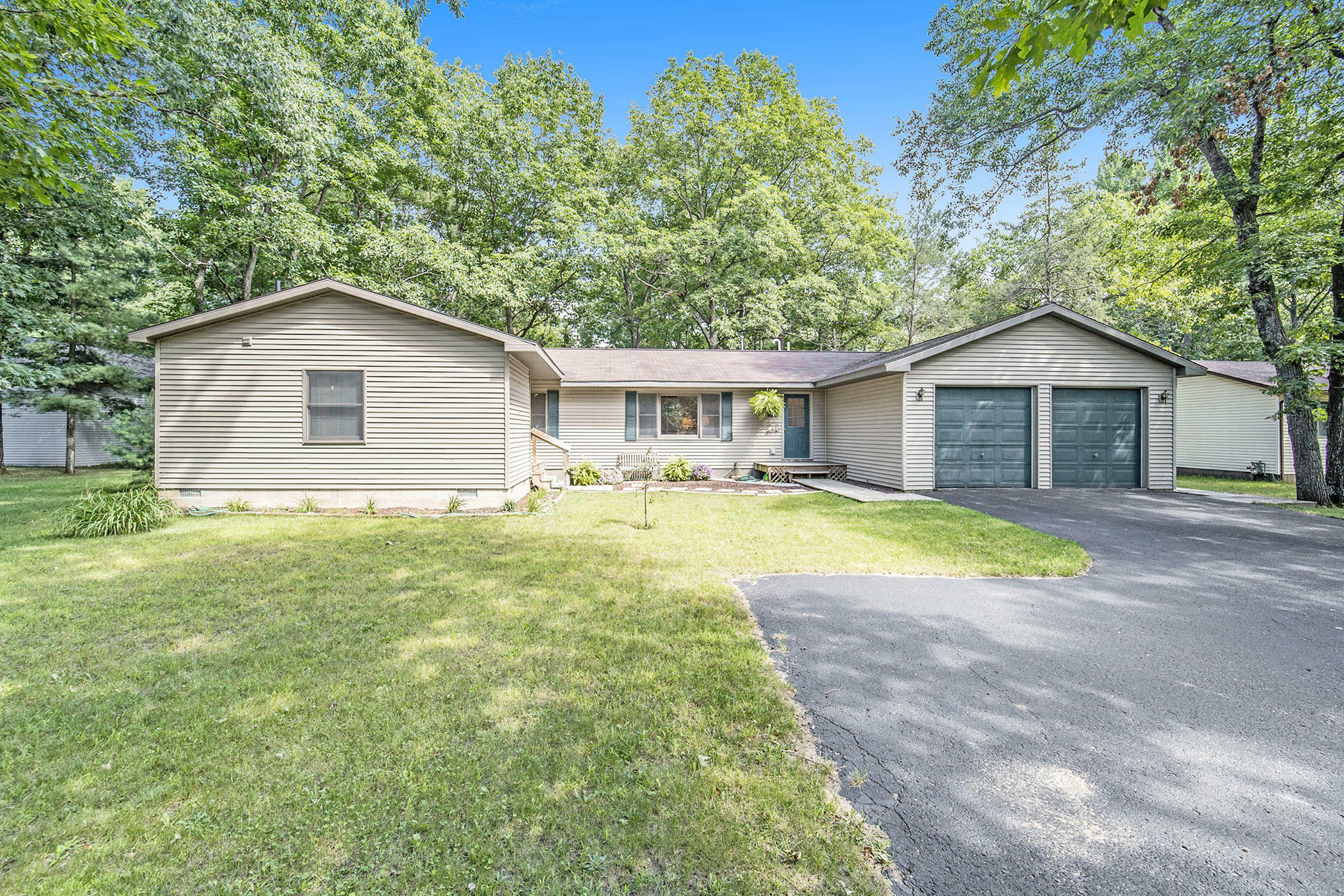 Property Photo:  4639 Forest Trail  MI 49749 