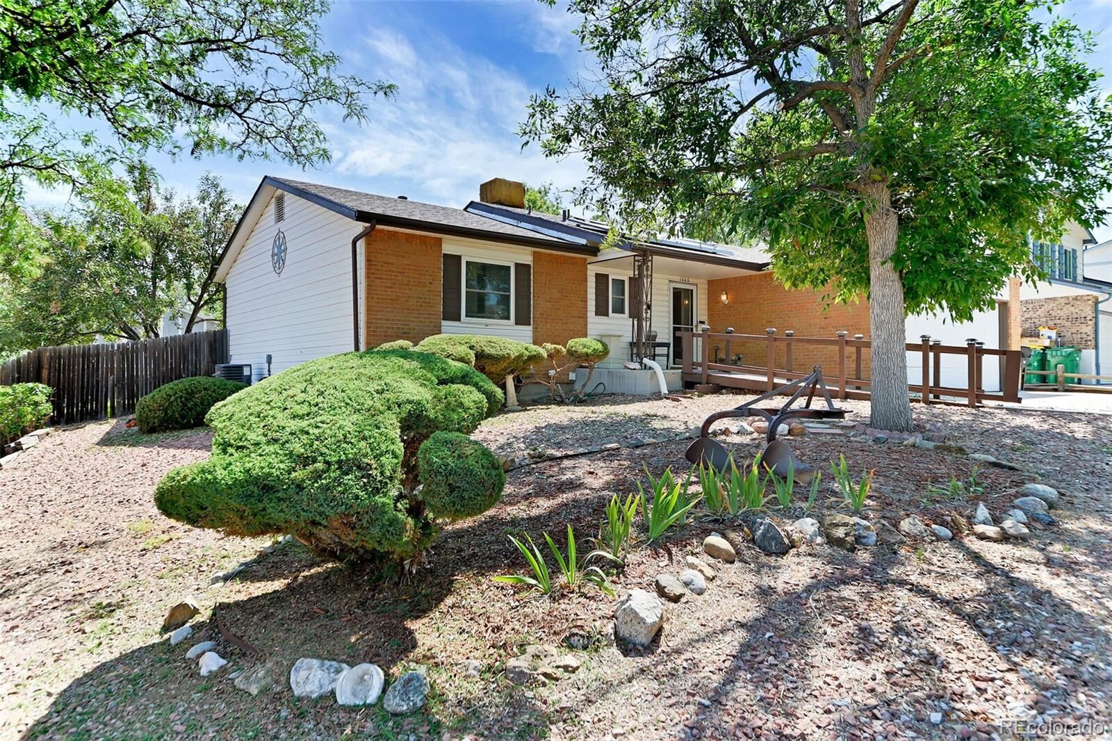 Property Photo: 1602 S Evanston Street CO 80012