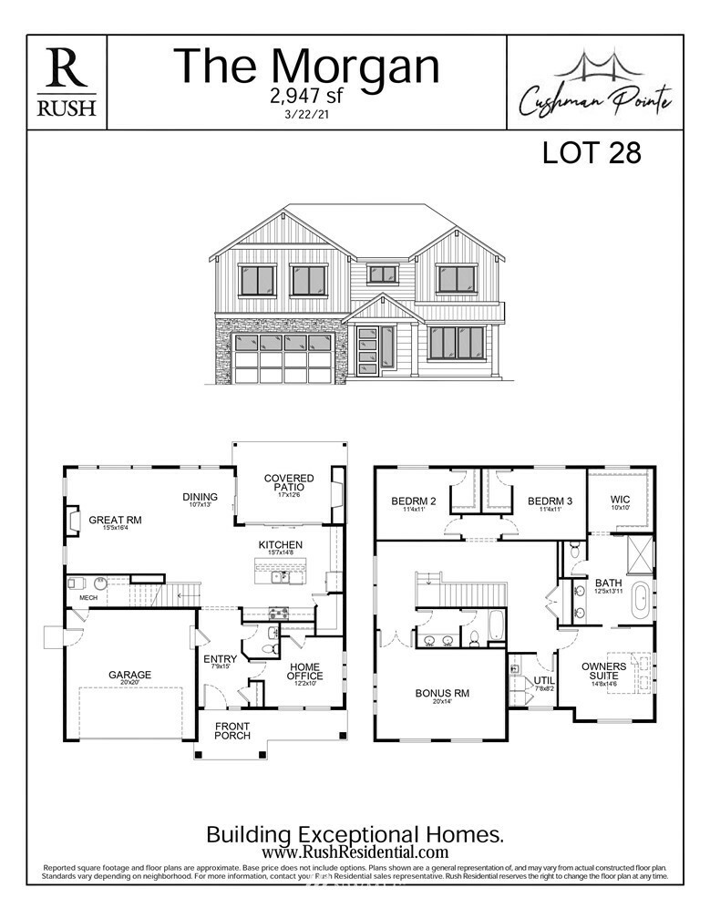 Property Photo:  4821 (Lot 28) 22nd Avenue Ct NW  WA 98335 