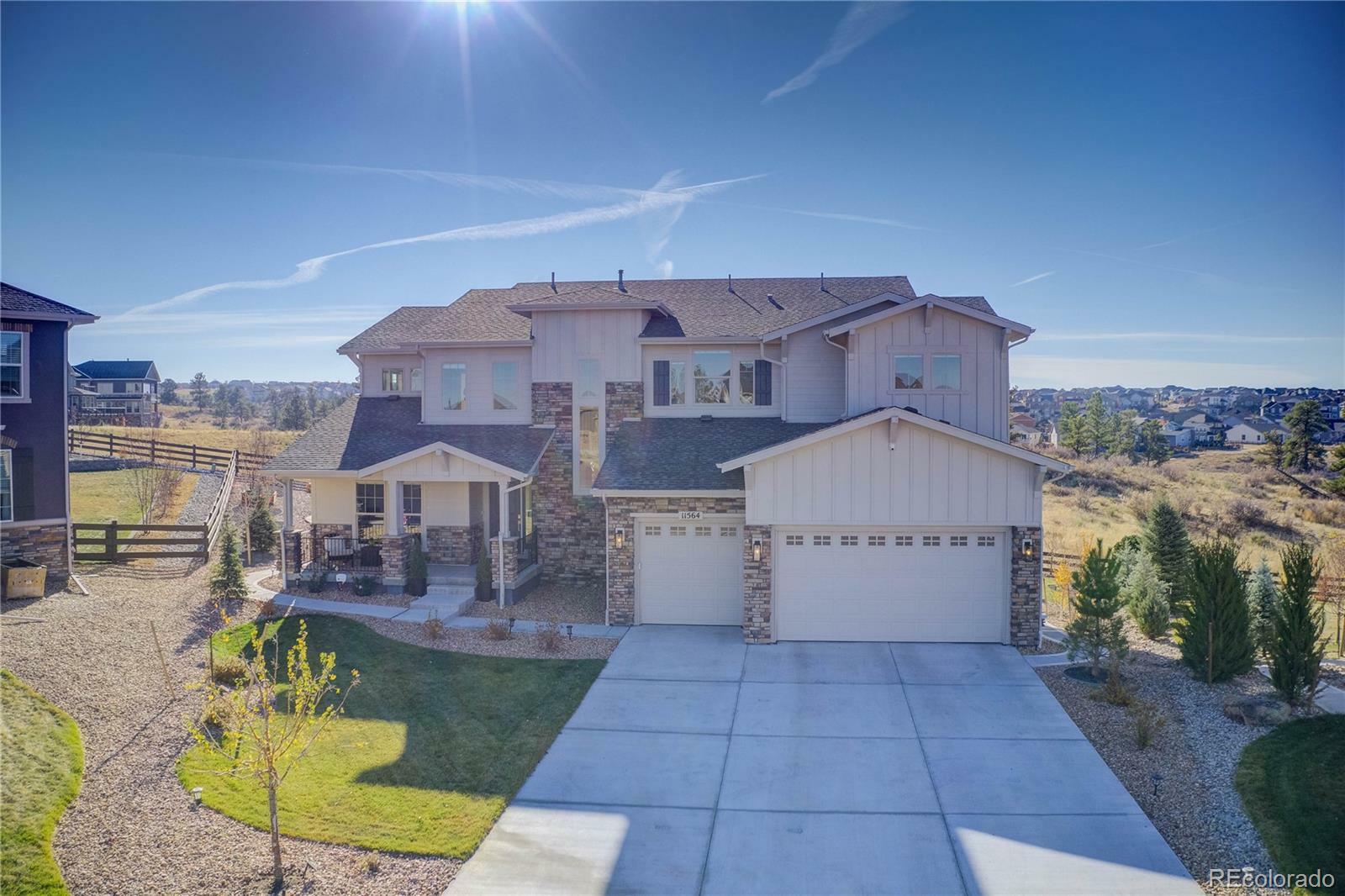 Property Photo: 11564 Quartzite Way CO 80138