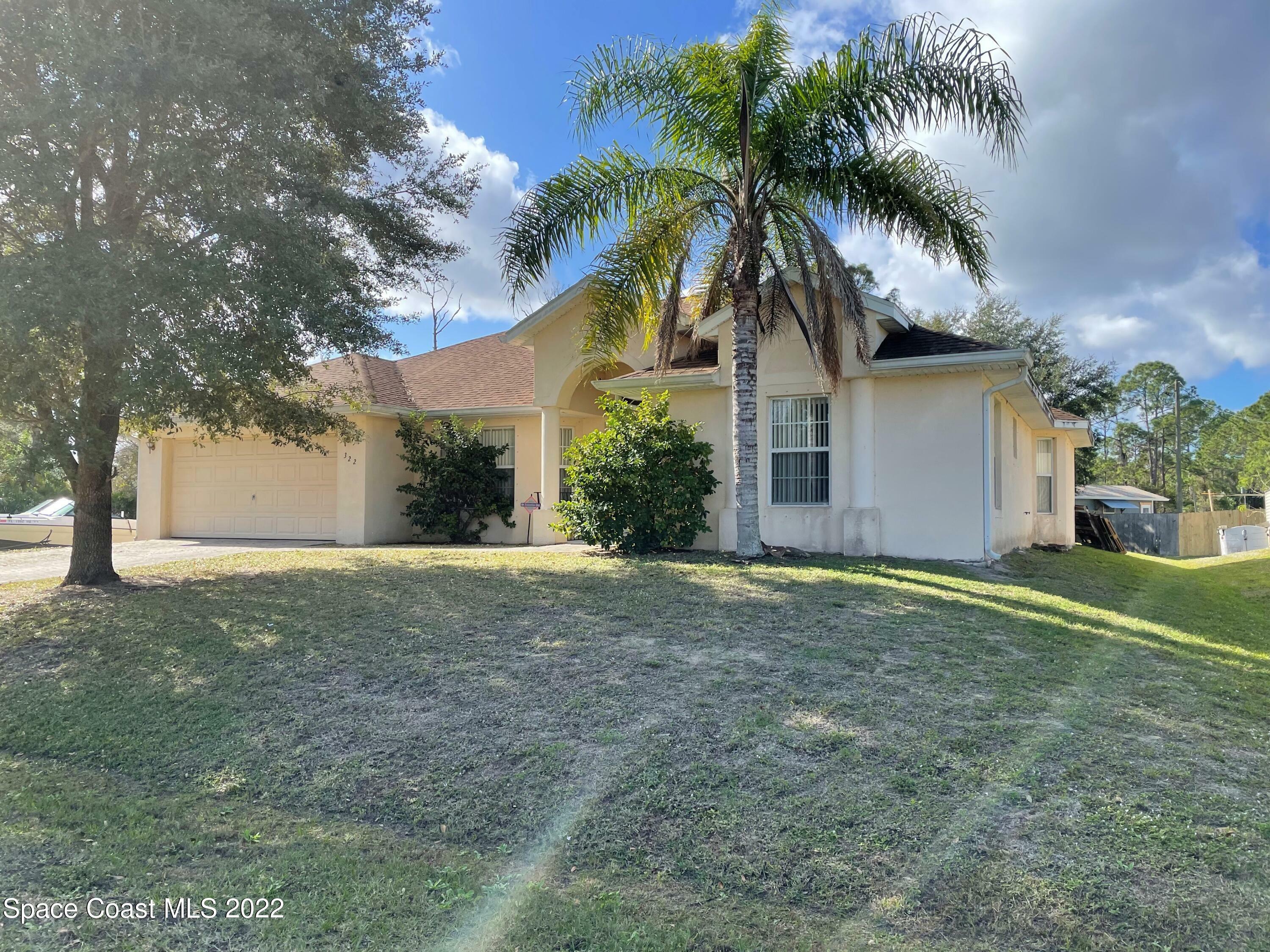 Property Photo:  322 Warner Road SW  FL 32908 