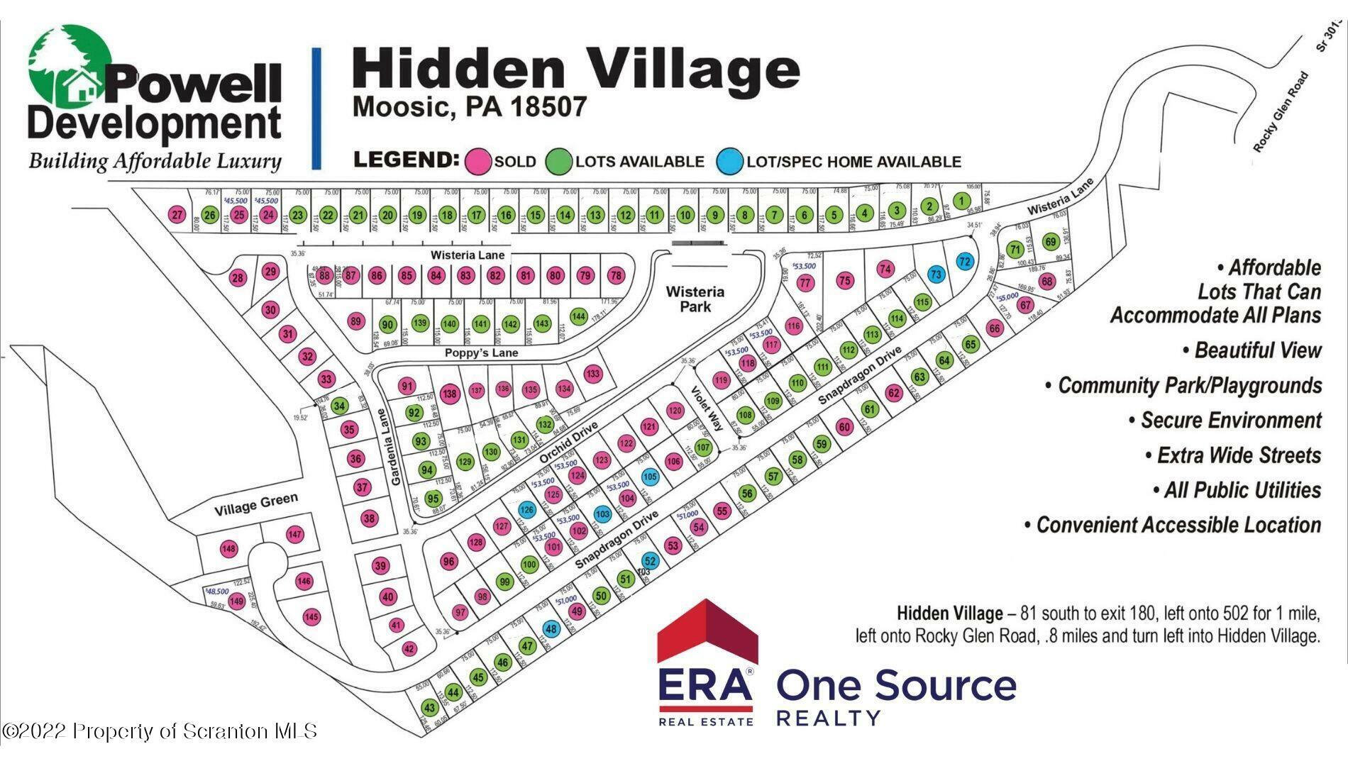 Property Photo:  Lot #115 Snapdragon Drive  PA 18507 