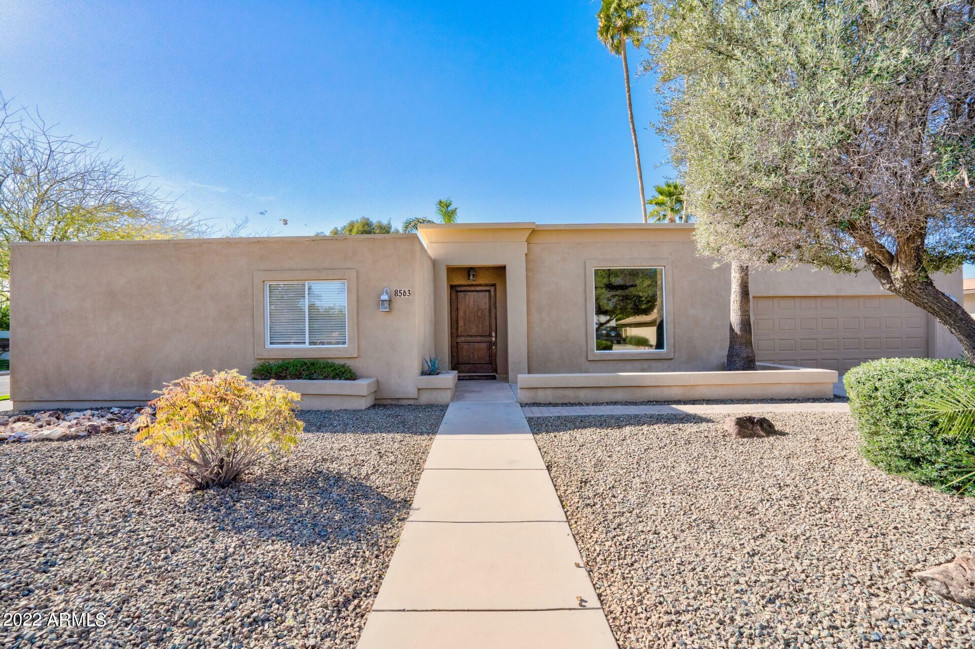 Property Photo:  8563 E Via De Los Libros --  AZ 85258 