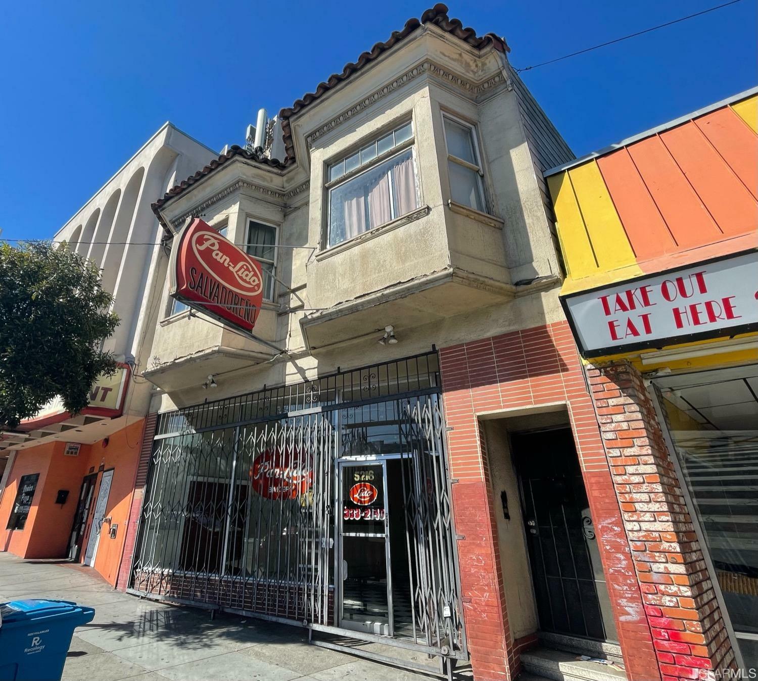 Property Photo: 5214 5216 Mission Street CA 94112