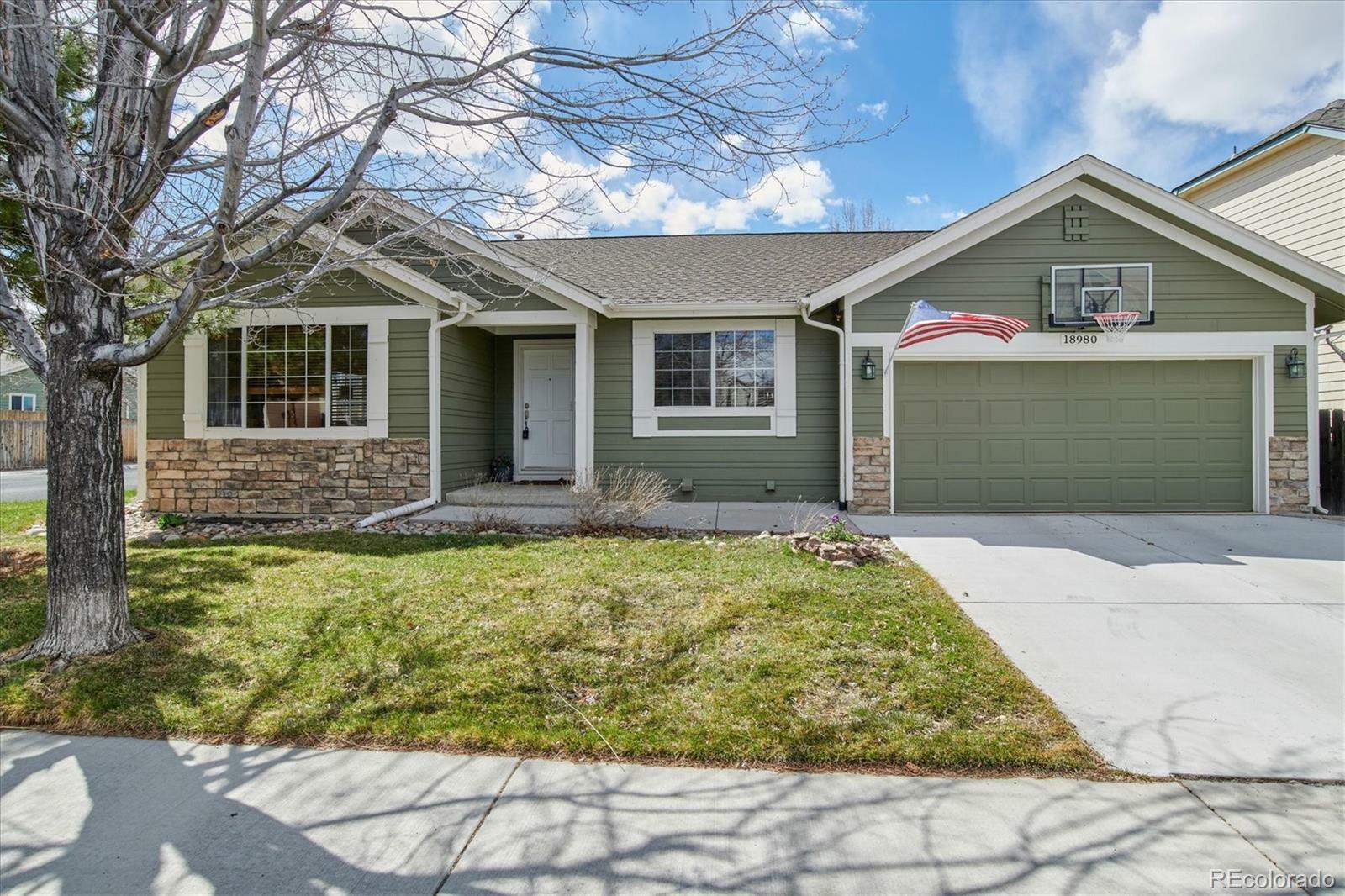 Property Photo: 18980 E Creekside Drive CO 80134