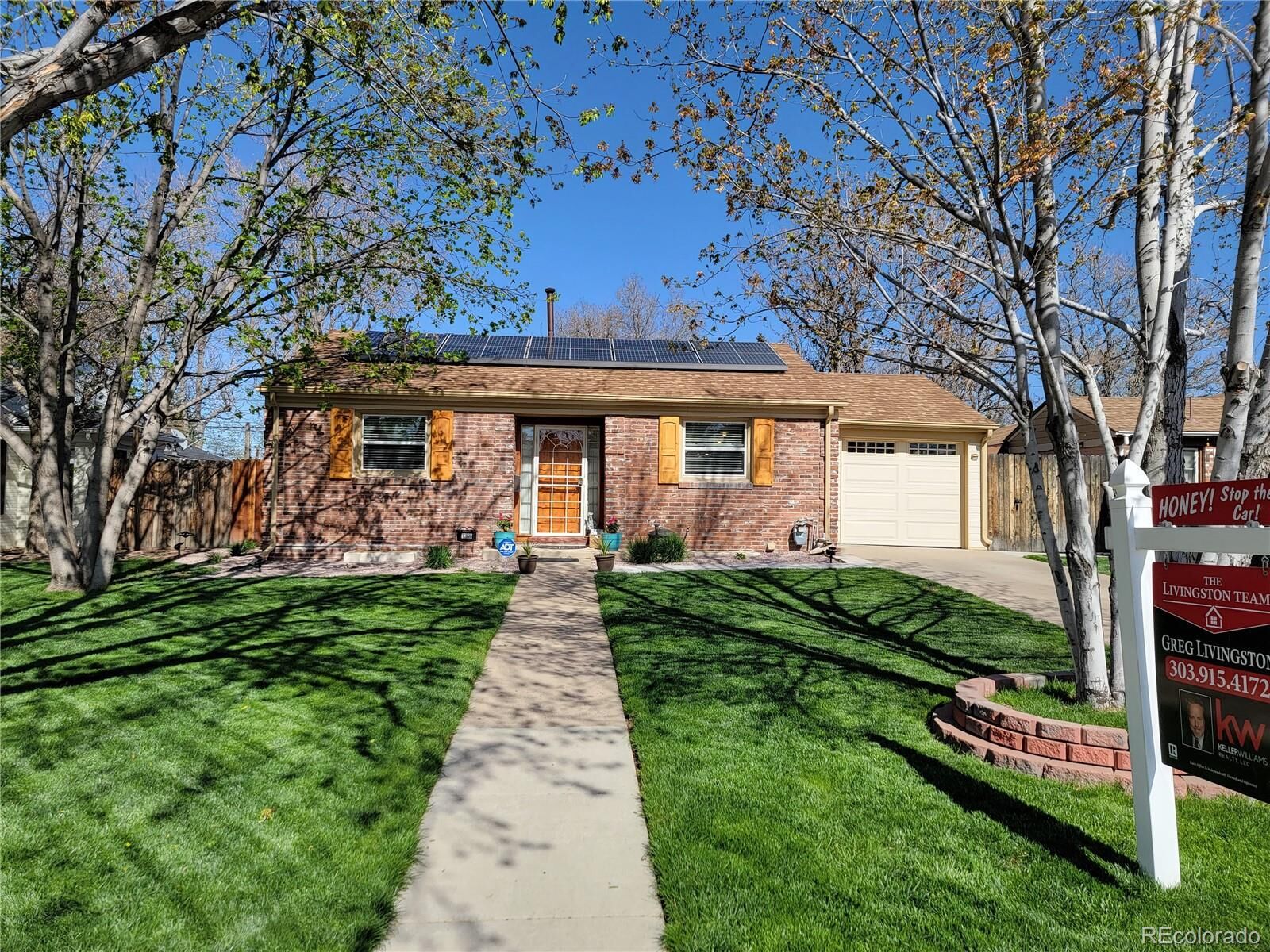 Property Photo: 1360 Rosemary Street CO 80220