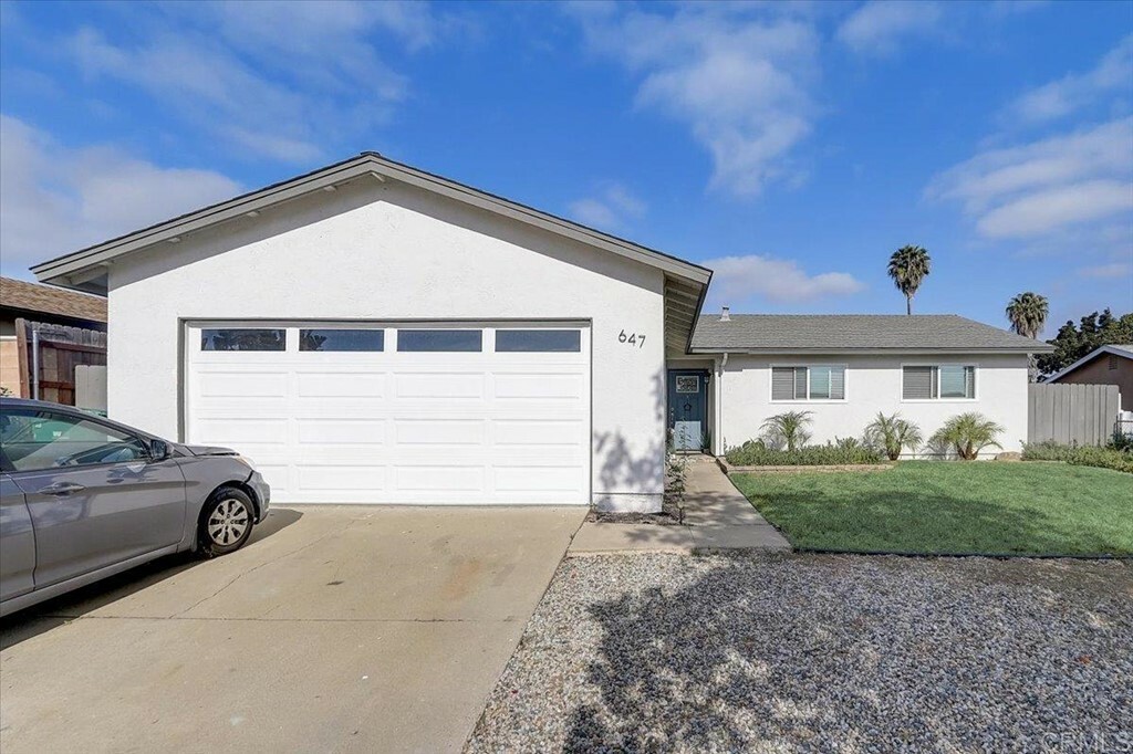 Property Photo:  647 Flora Drive  CA 92057 